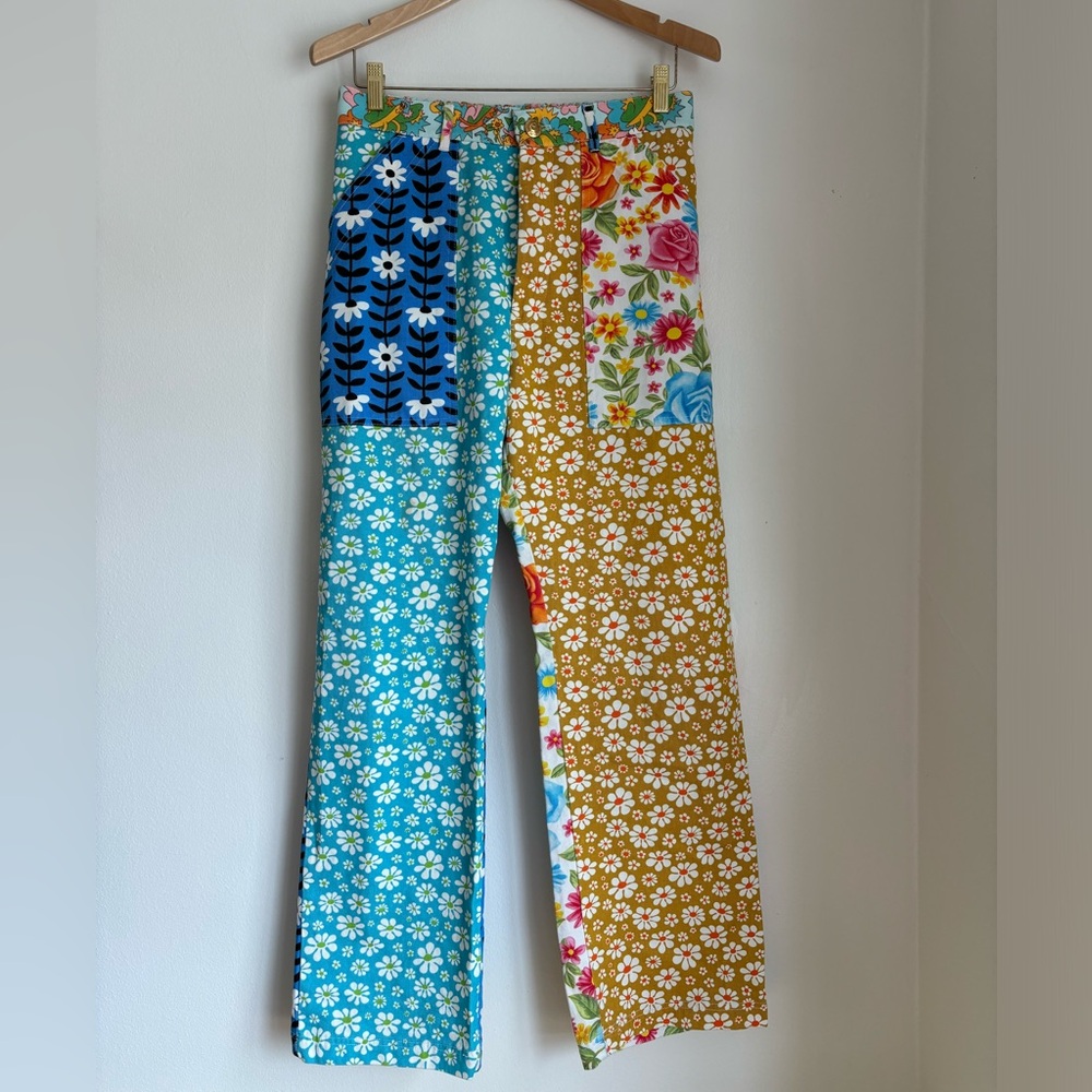 Big Bud Press Work Pants S - Flowers / Floral